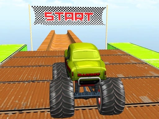 Monster Truck Stunts Mega Ramps