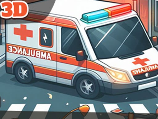 Ambulance Driver 3d